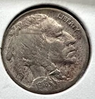 1918-S Buffalo Nickel - Scarce  Semi-key  Better Date  Reverse Toning  Z1