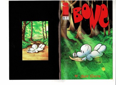 Bone 11 (Image 1996) Cartoon Books Reprint, Jeff Smith fantasy