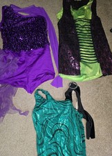 3 Girls Dance Costumes Sizes Child Large Or Adult Small