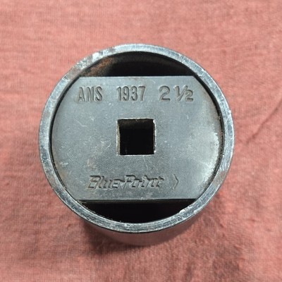 Blue Point Tool 1/2'' Drive 2-1/2'' Axle Hex Wheel Bearing Locknut Socket ANS1937