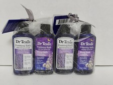 Dr. Teal's Foaming Bath Set Sooth  Sleep Sleep Bath Gift or Travel Set Lot Of 2