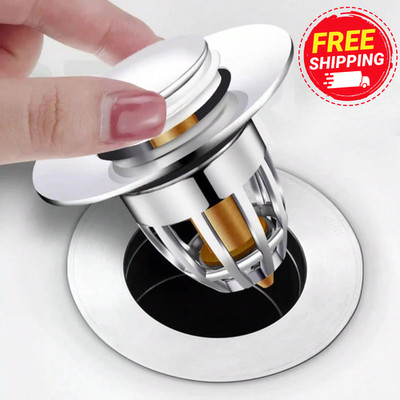 Universal Bad Waschbecken Stopper Pop Up Abfluss Filter Stopfen Cove Bounce Waschbecken