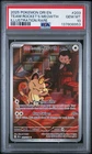 2025 Team Rockets Meowth Destined Rivals Illustration, Rare, 203/182 PSA 10