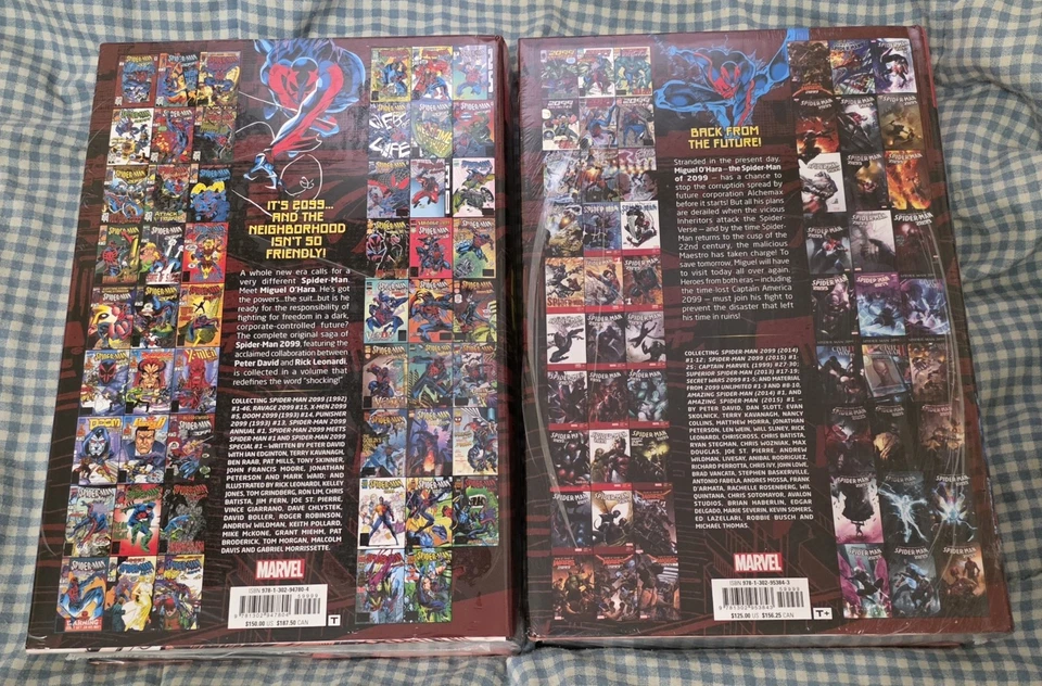 Marvel Spider-Man 2099 Omnibus Vols 1 & 2, Lot Of 2, New/Awesome, Fast Shipping! - Image 3 of 3