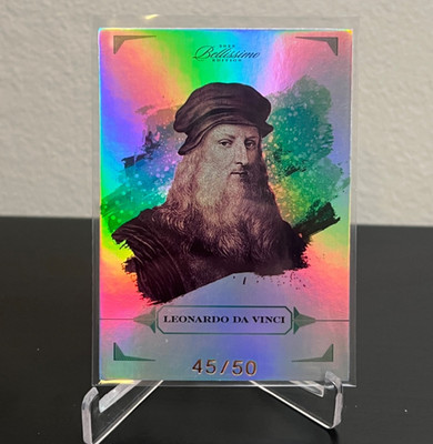 2023 Bellissimo LEONARDO DA VINCI Green Parallel #d /50