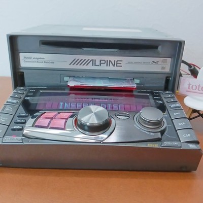 Alpine MDA-W933J 2DIN Car Audio MD CD Head Unit DSP Ai-NET Tested