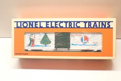 Mib Lionel 6-19945 ''Merry Christmas'' Holiday Train Boxcar 1996 Train Car