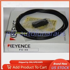 New KEYENCE FU-40 Reflective Fiber Optic Sensor  US Free TAX