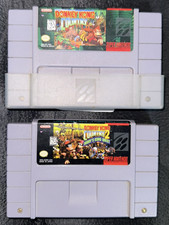 Super Nintendo SNES Donkey Kong Country 1 & 2 (Cartridges Only)