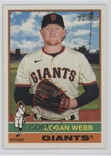 2025 Topps Heritage High Number SP Logan Webb #423 1o4