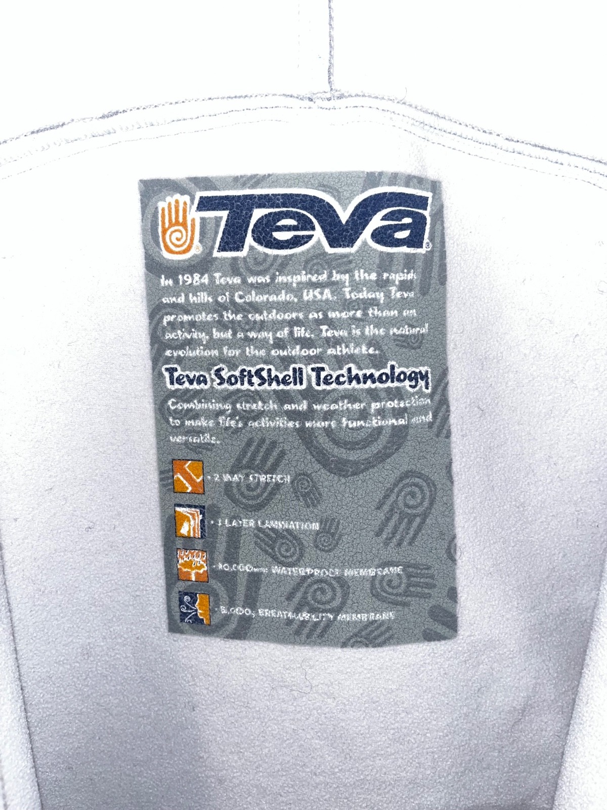 Teva Softshell Technology Waterproof Jacket Sz. M… - image 8