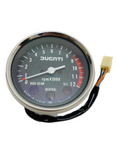 Drehzahlmesser Ducati Farbe Schwarz CD 082337030 Neu Original VP
