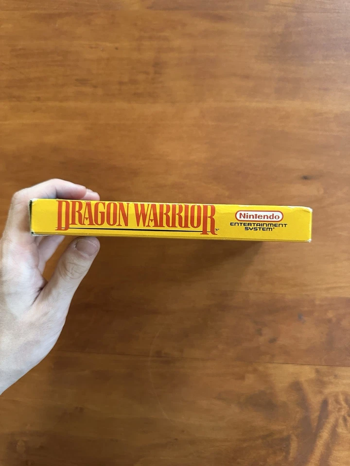 Dragon Warrior (Nintendo NES) Excellent Cond CIB Complete w/ Inserts & Tested - Image 4 of 4