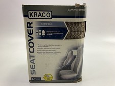 Kraco Fairfield 5078475 Universal Bucket Seat Cover Tan Pair 