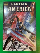 CAPTAIN AMERICA "Road To Reborn" HC Graphic Book NEW/SEALED - Brubaker