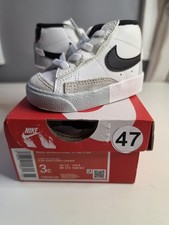 Nike Unisex Baby/Toddler Mid Top Sneaker White/Black 3C FN8639-100