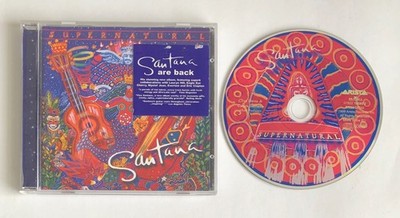 SANTANA SUPERNATURAL CD ALBUM Smooth Mara Maria Put Your Lights On Eric Clapton