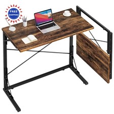 Vantic 315 Folding Desk Foldable TV Tray Table Eating Couch Extra Large TV