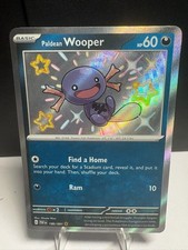 Paldean Wooper 180/091 Pokemon TCG SV: Paldean Fates Shiny Rare NM on eBay