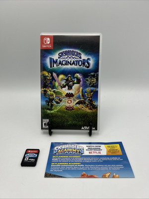 Skylanders Imaginators (Nintendo Switch)CIB Complete Game w/Case & Insert
