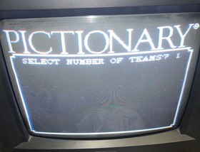 Pictionary Nintendo NES 1990 Power Play Game Tested Working