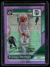 2024-25 Donruss Optic #94 Kristaps Porzingis Hyper Pink
