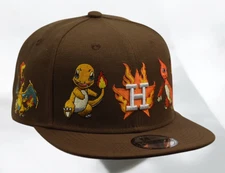Pokemon X Houston Astros Fitted Hat