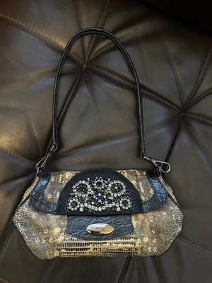 Prada Fall/Winter 2004 Lizard and Crocodile Crystal Embellished