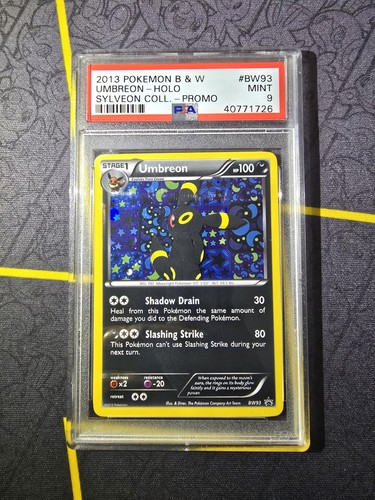 Umbreon graded PSA 9 for sale on eBay