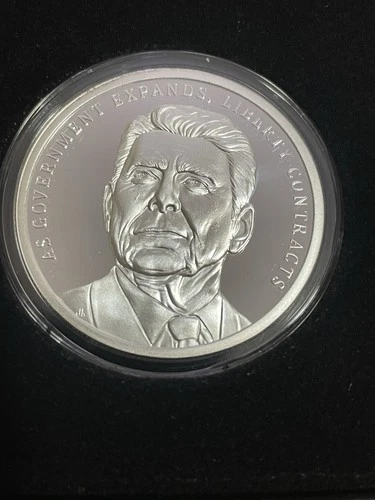 2022 Ronald Reagan Proof Silver Shield Round  President Series- Mini Mintage