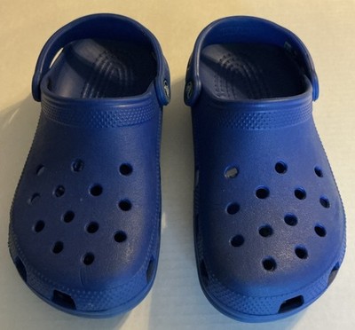 Crocs Classic Clog Blue Unisex ( Mens 7 / Women s 9 ) Very Good Condition,