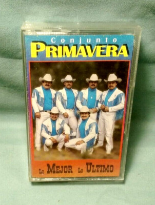 Conjunto Primavera, Lo Mejor lo Ultimo, Joey Records, Cassette Tape