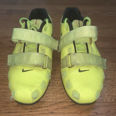 Nike Romaleos 2 Volt Yellow Green Weightlifting Shoes Men