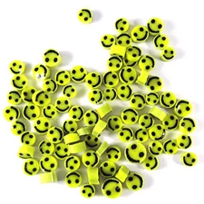 Happy Face Murrine 19101-96 Millefiori COE 96 Glacial Art Glass Fusing Supplies