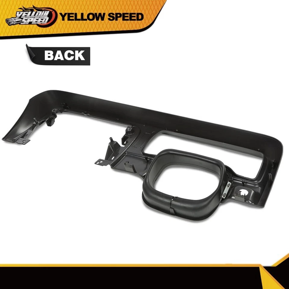 Fit For 1997-2001 Jeep Cherokee XJ Dash Bezel Trim Speedometer Column Surround - Image 3 of 4