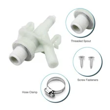 FOR Dometic 310 Toilet Parts Plastic Water Valve Kit Toilets RV Vacu-flush