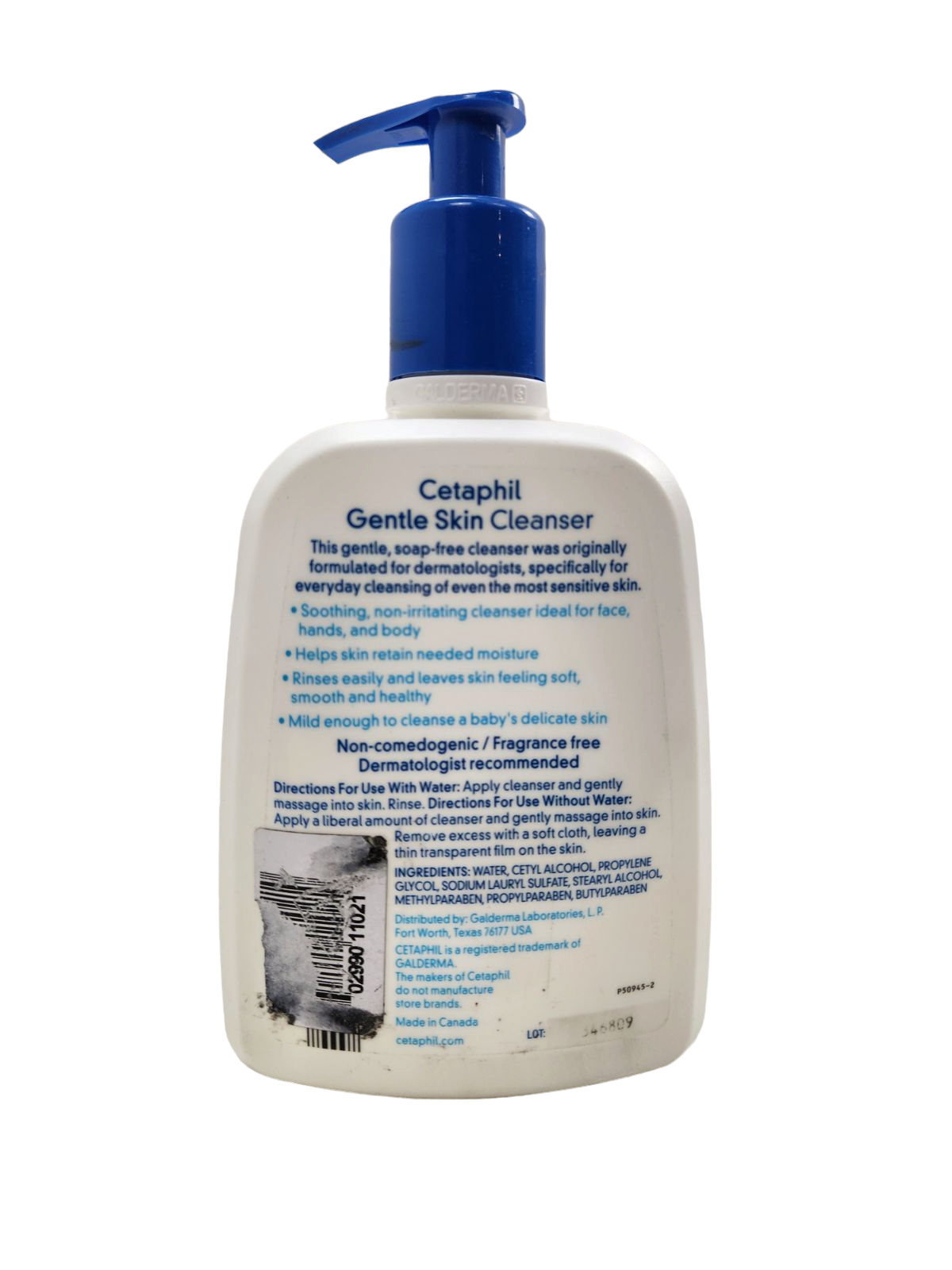 Cetaphil Face and Body Gentle Skin Cleanser Old Formula For All Skin
