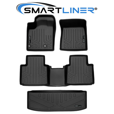 SMARTLINER Floor Mats Cargo Liner TPE 2022-2025 Mitsubishi Outlander Behind