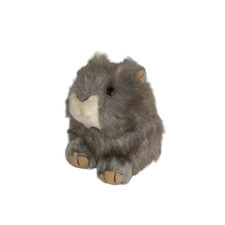 Vintage 1994 Swibco Puffkins Nutty The Squirrel Plush Stuffed Bean Bag Toy 5"