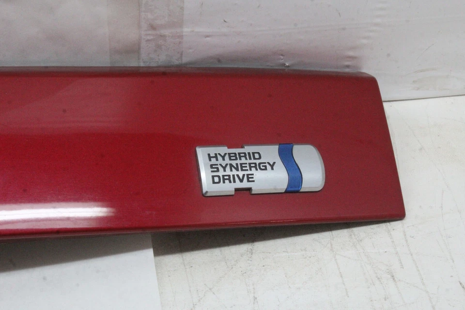 Toyota Prius 2012 puerta levadiza trasera cubierta panel de moldura con emblema 76801-00900 11 12 Foto 4 de 4