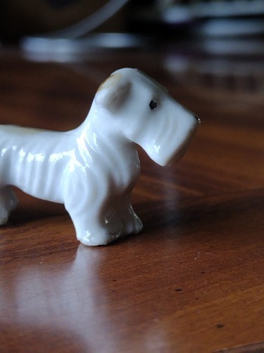Terrier Dog Porcelain Miniature - Picture 11 of 12