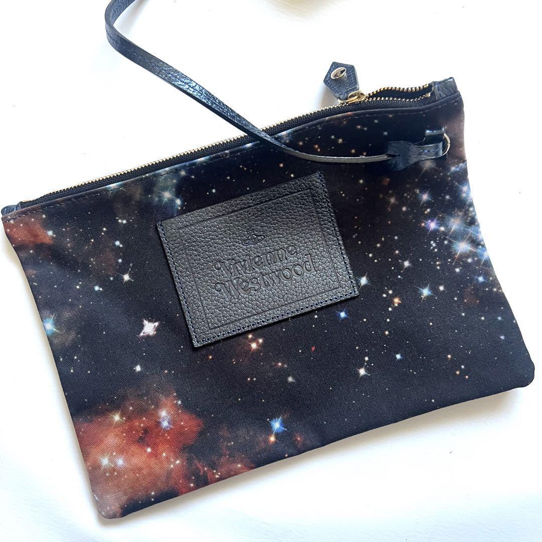 Vivienne Westwood Galaxy Space Pattern Tote Bag With Star Vivienne Westwood Galaxy Space Pattern Tote Bag With Star