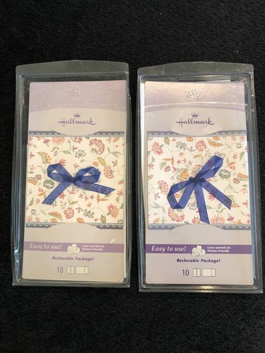 Hallmark Printable Invitations/ Announcement Cards &amp; Envelopes (20 ...