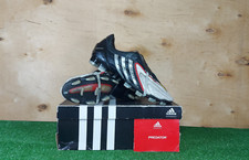 Adidas Predator Powerswerve FG White boots Cleats mens Football/Soccers