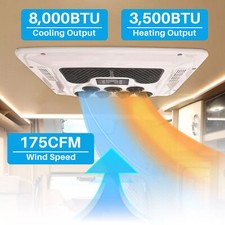 Climatizzatore Elettrico 12V Parcheggio per Camion Auto Camper Riscaldamento e Raffreddamento