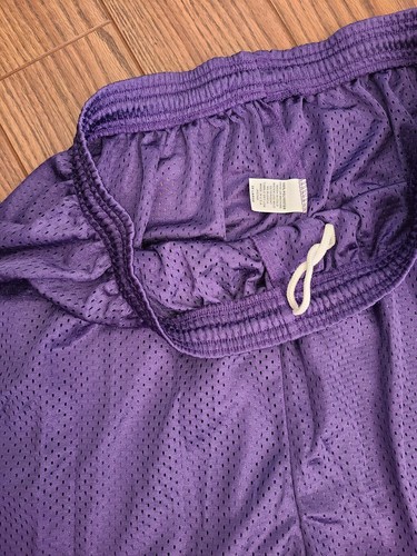 3XL, PURPLE SOCCER,BASKETBALL,ATHLETIC SPORTS MENS & WOMENS MESH JERSEY SHORTS! - Picture 2 of 2