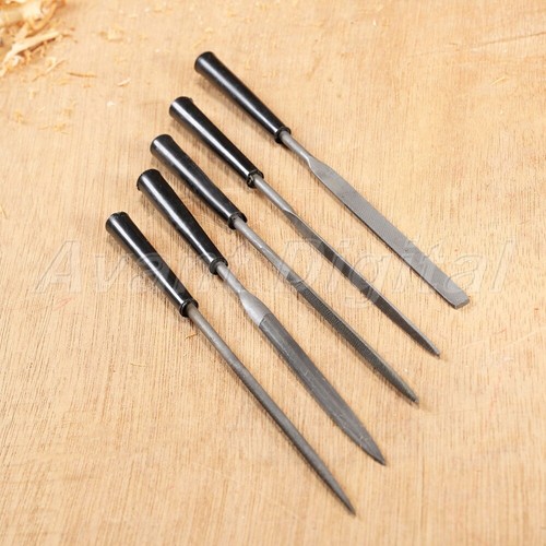 Diamond Needle File Set Metal Glass Stone Wood Carving Craft Hand Tool 5Pcs - Picture 9 of 9