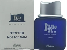 Rasasi Blue For Men Eau De Toilette Spray 3.3 Oz / 100 ml