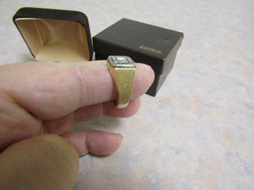 14K Gold Jim Beam Special VIP Mens Ring Only A Few Made - Picture 2 of 7