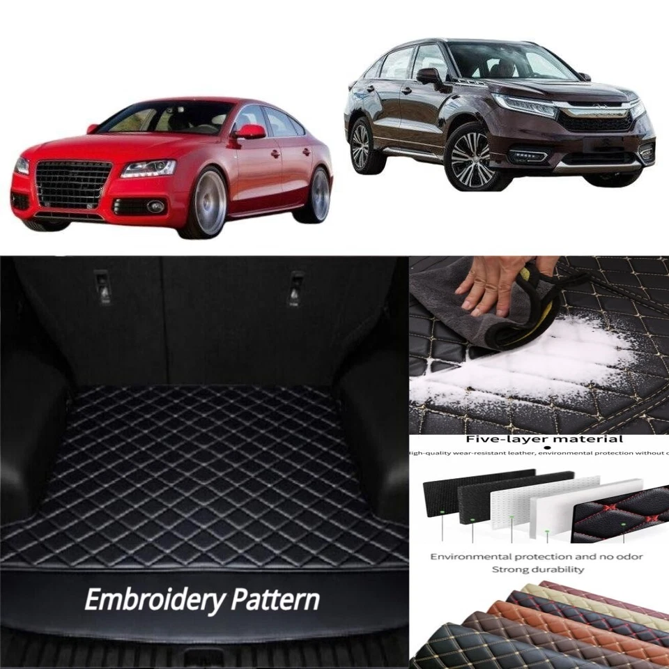 Car Floor Mats For Mercedes-Benz All Models Cargo Liners Carpets Waterproof Mats - Image 4 of 4